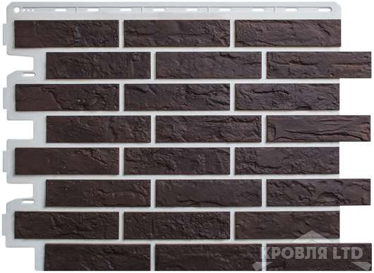 Фасадная панель Альта-Профиль Кирпич Рижский 05