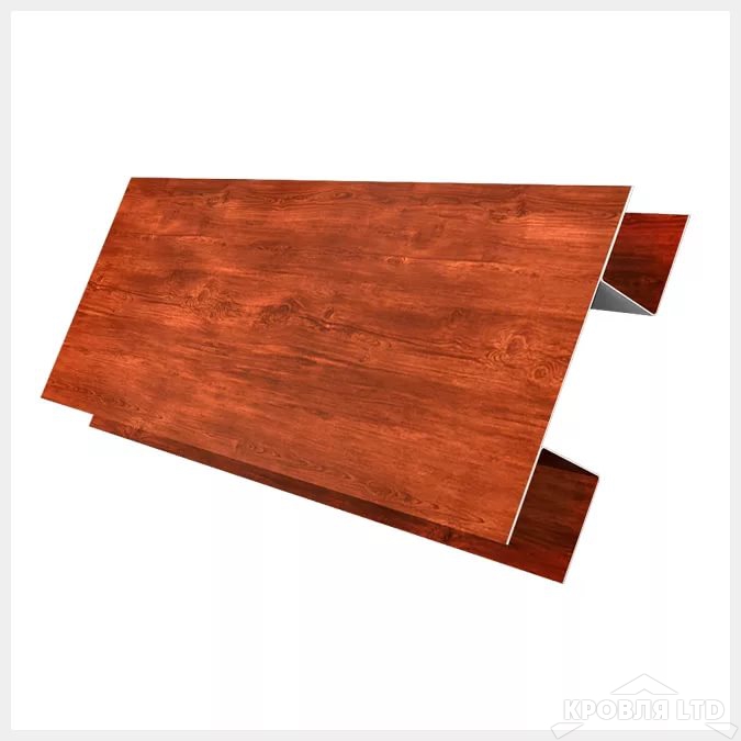 Планка H-профиль, под дерево Cherry Wood, толщина 0,45