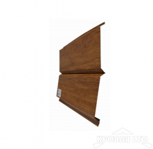 Сайдинг металлический Евробрус, под дерево ПИХТА 3D