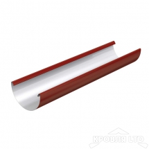 Желоб водосточный 3м Проект 185/150 Ral 3011 коричневокрасный