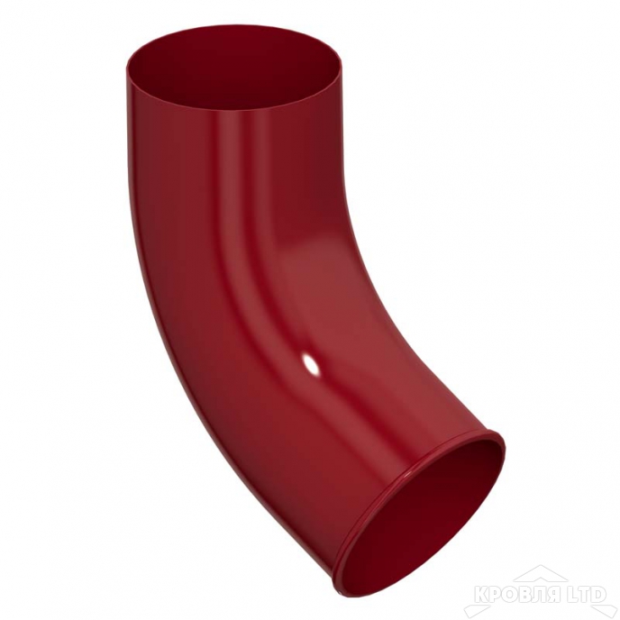 Колено сливное Проект 185/150 Ral 3011 коричневокрасный