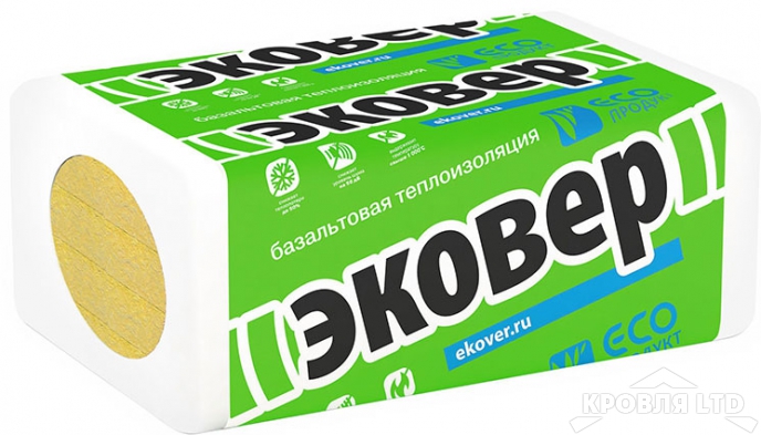 Эковер Лайт 30 (каменное волокно) 50*600*1000 0,36м3