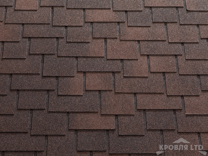 Гибкая черепица Катепал Коллекция Ambient цвет Аравийское дерево