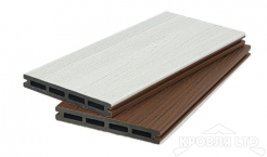 Террасная доска POLIVAN NISADUA co-extrusion white 20*140*2900