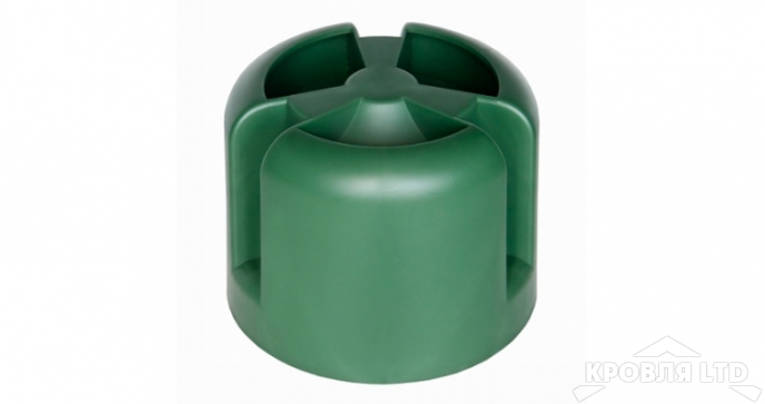 Колпак кровельный Krovent HupСap зеленый для труб Pipe-VT 110is