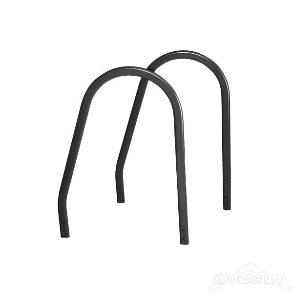 Поручень дуговой для стеновой лестницы Rofsystems серия PRESTIGE ZN, Полиэстер RAL 9005 черный