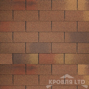 Гибкая черепица Шинглас серия Классик коллекция Фламенко цвет Толедо
