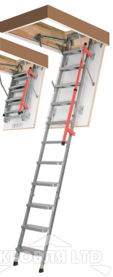 МЕТАЛЛИЧЕСКАЯ ЛЕСТНИЦА  FAKRO LML Lux 70*140*280