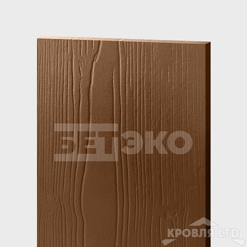 Фасадная Панель Бетэко Вудстоун 3000х190х8мм Ral 8007