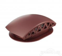 Вентилятор  Viotto подкровельного пространства для готовой мягкой и фальцевой кровли rall3005. Черепаха