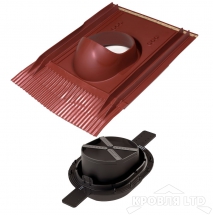 UNIVERSAL 2К проходной элемент цвет красный