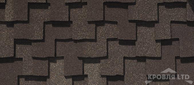 Гибкая черепица Certain Teed коллекция Presidential Shake TL цвет Classic Weathered Wood