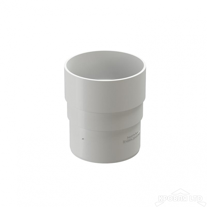 Муфта соединительная для водостока Деке Премиум  пломбир