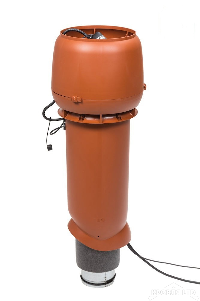 Вентилятор Vilpe Е190 P 125/700 цвет кирпичный
