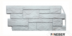 Фасадная панель FineBer Камень Природный Жемчужный