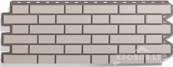 Фасадная панель Альта-Профиль Кирпич клинкерный белый
