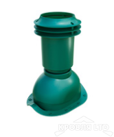 Выход вентиляции канализации  Viotto для металлочерепицы rall6005.