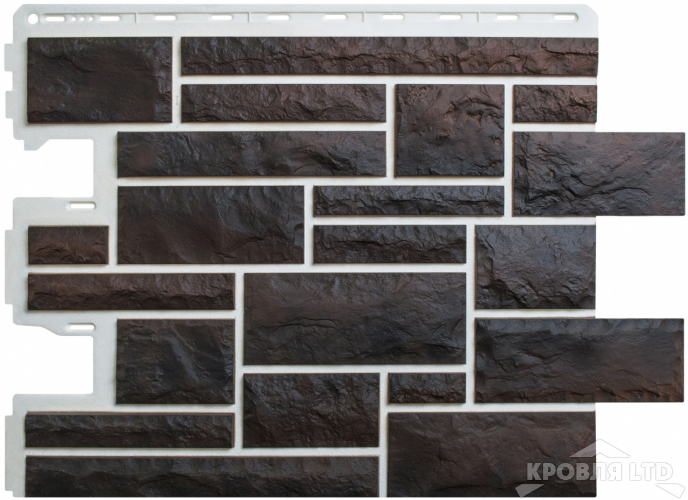 Фасадная панель Альта-Профиль Камень Пражский 05