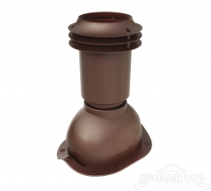 Выход вентиляции канализации  Viotto для металлочерепицы rall8017.