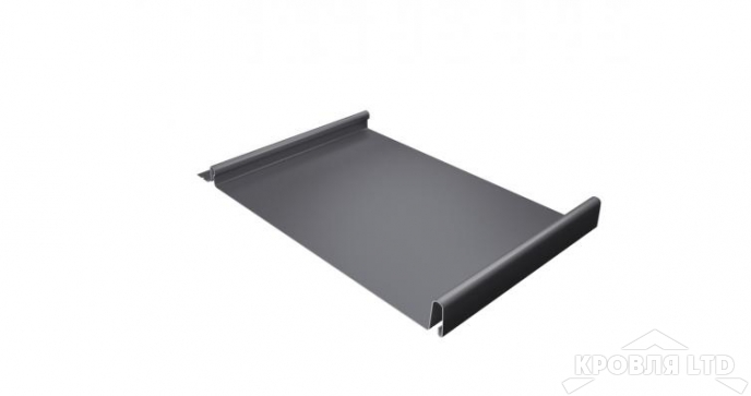 Кликфальц, Полиэстер RAL 7004 сигнальный серый, толщина 0,45