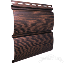 Сайдинг Ю-Пласт Timberblock  цвет дуб мореный 3,05м