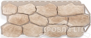 Фасадная панель Альта-Профиль Бутовый камень нормандский