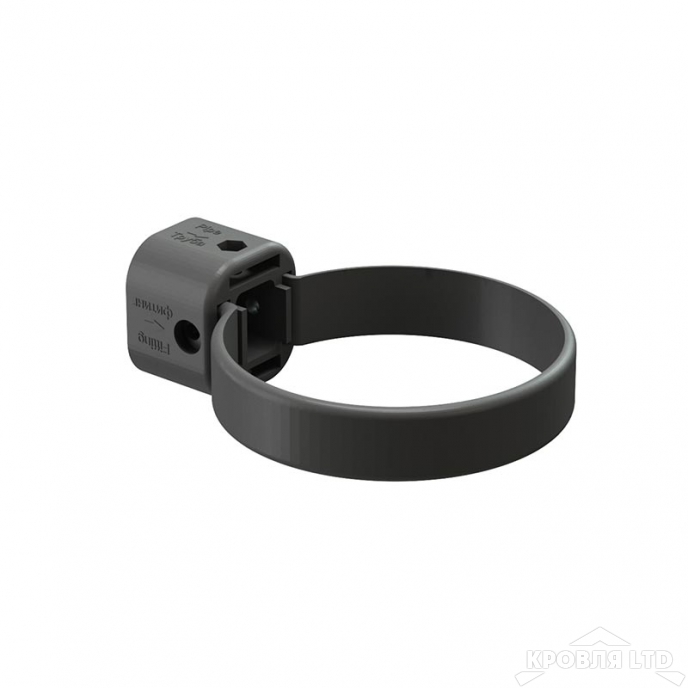хомут универсальный Деке Люкс  графит