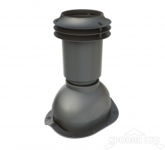 Выход вентиляции канализации  Viotto для металлочерепицы rall7024.