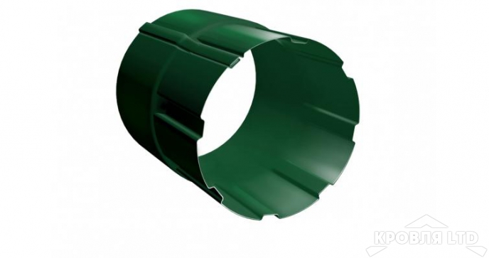 Соединитель трубы Грендлайн  90 мм RAL 6005 зеленый мох