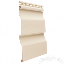 Сайдинг виниловый корабельный брус  Döcke Premium цвет сливки 3,6 м