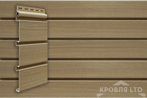 Архитектурный сайдинг GL Tundra трехслойный клен 3,0 м