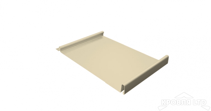 Кликфальц, Полиэстер RAL 1015 светлая слоновая кость, толщина 0,5