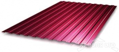 Профнастил С10, Полиэстер RAL 3005 красное вино, толщина 0,5
