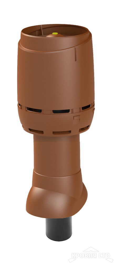 Вентиляционный выход Vilpe FLOW 110P/IS/350 цвет кирпичный