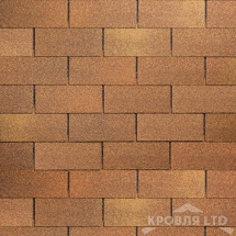 Гибкая черепица Шинглас серия Классик коллекция Фламенко цвет Антик