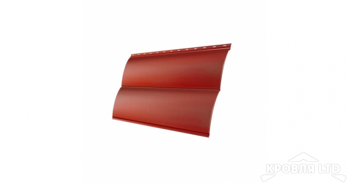 Сайдинг металлический Венец, Полиэстер RAL 8004 терракота, толщина 0,45