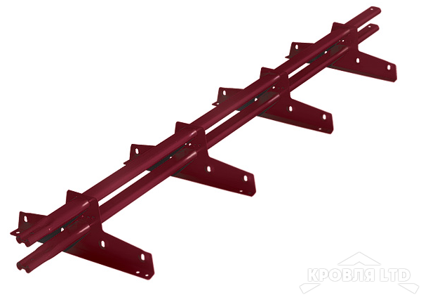 Снегозадержатель Roofsystems серия ELITE 40*20, Полиэстер RAL 3005
красное вино, 3м