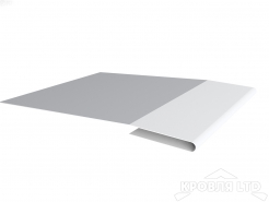 Планка начальная, Полиэстер RAL 9003 сигнальный белый, толщина 0,45