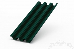 Профнастил H114, Полиэстер RAL 6005 зеленый мох, толщина 0,8