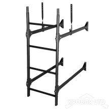 Стеновая лестница Rofsystems серия PRESTIGE ZN 400, Полиэстер RAL 9005
черный, 1,2м