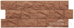 Фасадная панель  Docke Fels Терракотовый