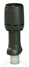 Вентиляционный выход Vilpe FLOW 125P/IS/700 цвет зеленый