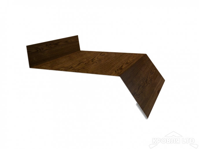 Отлив 100, под дерево Antique Dub, толщина 0,45