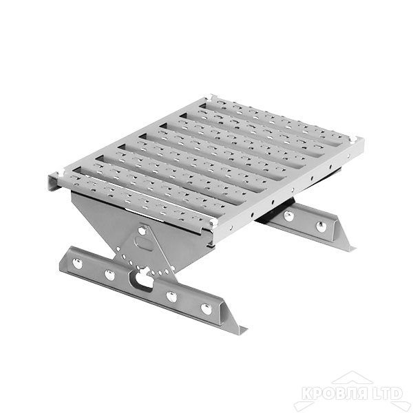 Кровельный мостик Roofsystems серия ELITE 330, Полиэстер RAL 7004
серый, для фальцовой кровли 1.2м