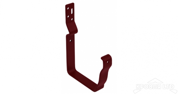 Крюк короткий полоса Vortex 127мм RAL 3005 красное вино