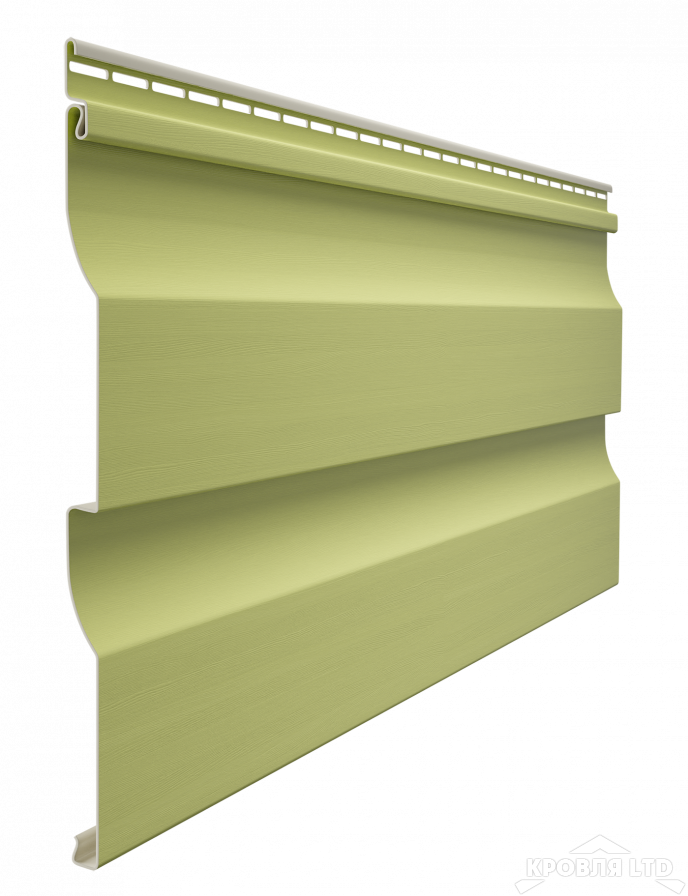 Сайдинг виниловый корабельный брус  Döcke Premium цвет Олива 3,6 м