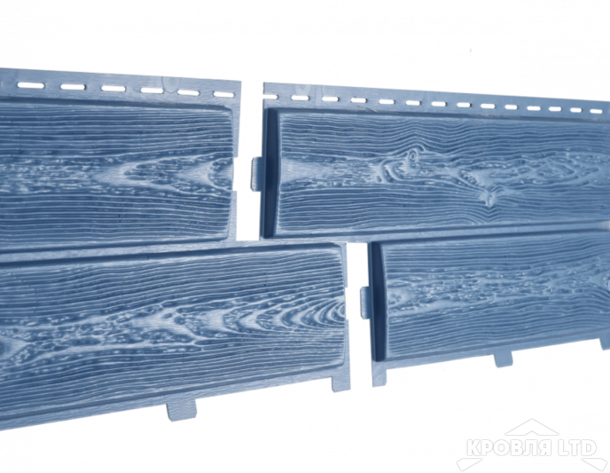 Фасадная панель Ю-ПЛАСТ Хокла Color Голубика