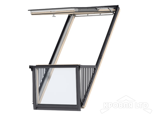 Окно-балкон VELUX CABRI 114*252