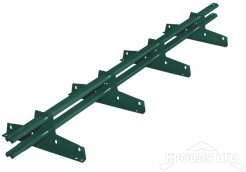 Снегозадержатель Roofsystems серия  ELITE 40*20, Полиэстер RAL 6005
зеленый мох, 3м