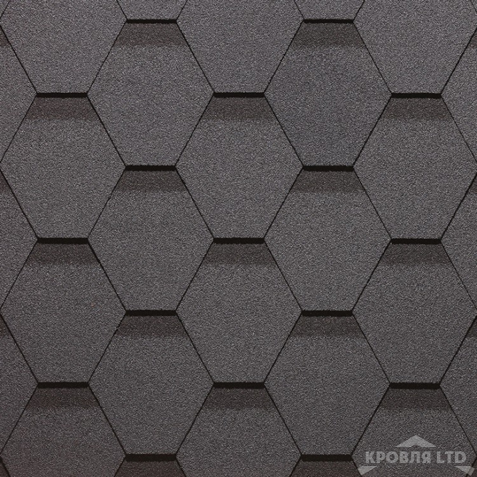 Гибкая черепица Дёке серия STANDARD коллекция Сота цвет Серый
